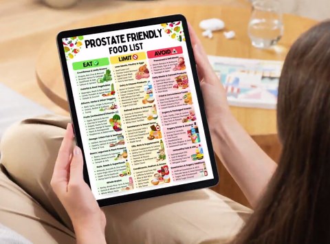 Prostate Health Diet Grocery Chart, Prostate Friendly Food List, Prostate Cancer Diet BPH, Low Inflammation Prostate Health Foods for Men - Etsy