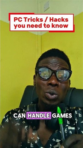 How to Know if your PC can handle Games or Heavy Task #pc #performance #games #shorts