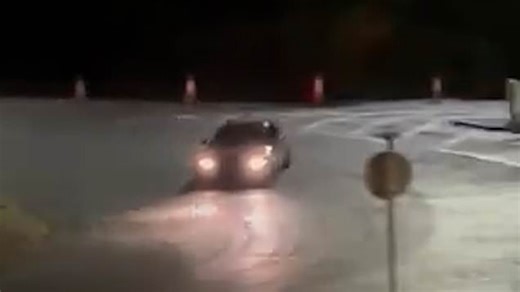 Video: BMW driver banned after shocking footage shows dangerous drifting around pedestrian