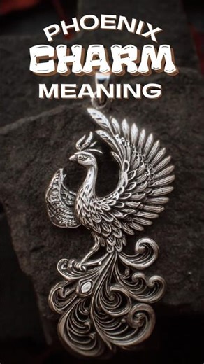 Phoenix Charm Meaning | Rising Energy, Rise & Reset