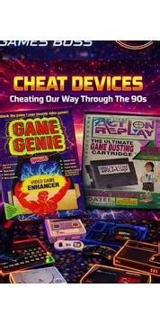 Cheat Devices in the 90s Game Genie and Pro Action Replay #retrogames #gamegenie #retrogaming #90sga