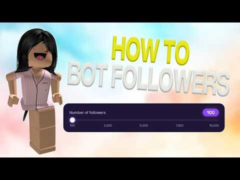 New Roblox Follower Bot 2026 – Free Setup & Feature Test (How to Get Followers)