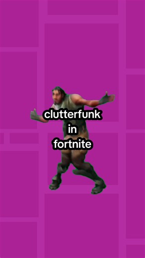 clutterfunk but it's the fortnite default dance #geometrydash