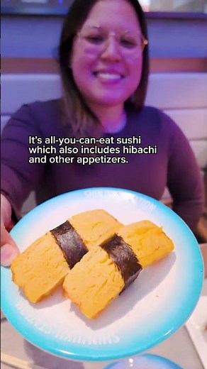 All aboard the sushi train