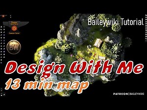 Design with Me - 13 minute map plus full tutorial