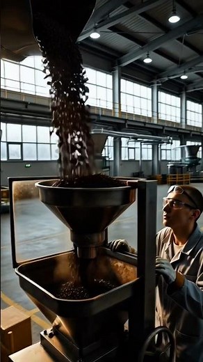 Coffee Beans → Instant Coffee Powder ☕ | Inside a Coffee Factory