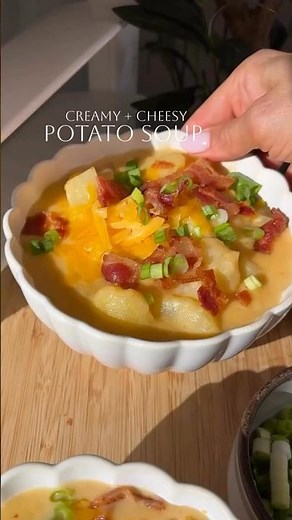 Loaded Cheesy Potato Soup
