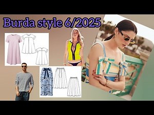 Burda style 6/2025 , full preview