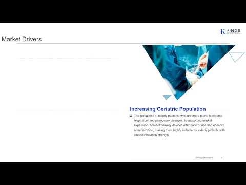 📌 Aerosol Delivery Devices Market – Global Growth Outlook & Key Insights 2024–2031