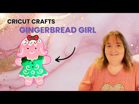 Gingerbread Girl - #gingerbreadgirl#gingerbreadsvg#gingerbreadcrafts#christmascrafts#holidaycrafts