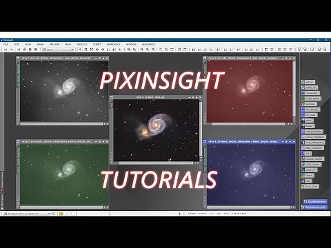 Pixinsight Tutorial Processing M51 The Whirlpool Galaxy