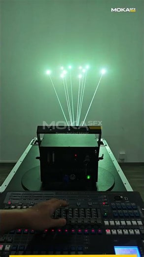 6W RGB Animation Laser Light | High Precision Laser Effects for Stage & Club