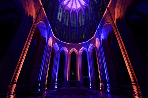 Visites nocturnes à l'abbaye du Mont-Saint-Michel - Normandie Tourisme