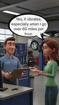 Auto English for Beginners Describing Car Issues Real Mechanic Conversation #englishconversation