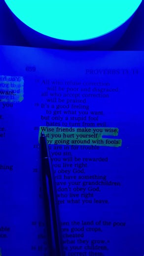 Proverbs 13:20💜 #jesus #fyp #viral #bible | Proverbs Bible