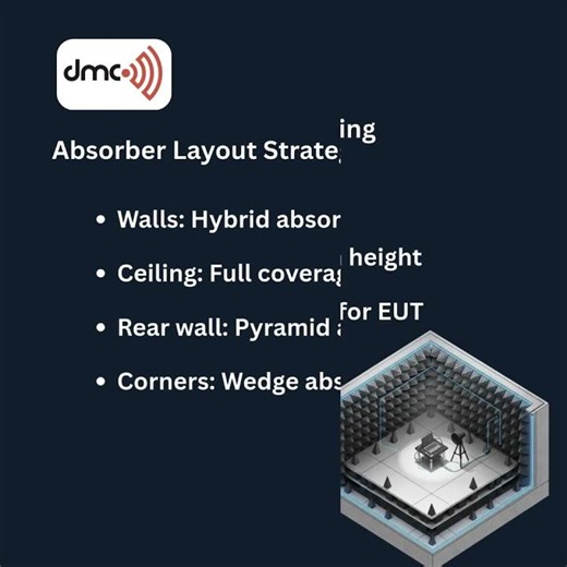 Absorber Layout & EMC Design for Accurate 3m Chamber Testing