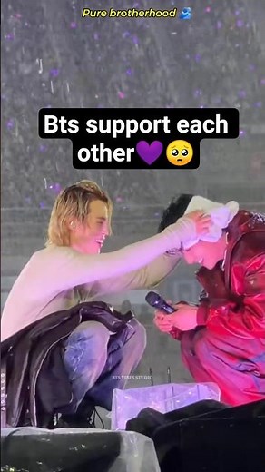 BTS caring for each other during the hardest concert 😭 #bts #emotional #shorts #kpop