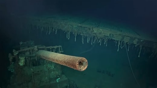 The haunting wreck of USS Wasp found 14000 feet down