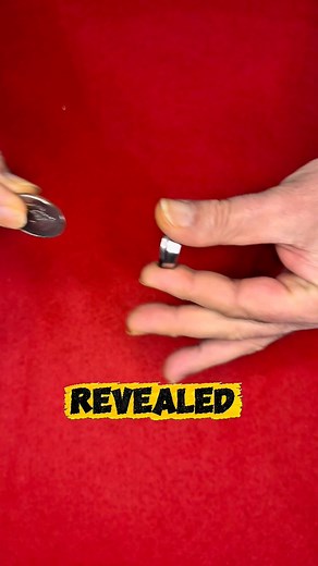 164K views · 1K reactions | Coin Thru Ring 彩 Magic Trick Explained #magic #foryou #tricks #magician #magictricks #perte #trend #trending #tutorial #neiperte #viralvideo | The Mask Magic Tricks Revealed | Facebook