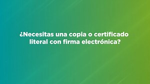 🤓☝️¿Sabías qué? El certificado literal de partida (antes copia literal) es la reproducción total o parcial de los documentos que conforman el título archivado o la partida registral de un bien o derecho inscrito en la Sunarp. ✅ Aquí te enseñamos cómo tramitarlo. 🎥 | Sunarp