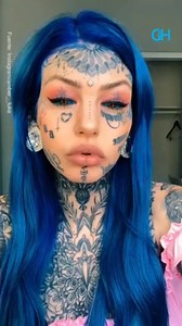 Amber Luke, de 24 años, de la Costa Central, Nueva Gales del Sur, Inglaterra, ha gastado 26 mil dólares en la transformación de su aspecto, sufriendo modificaciones extremas, como corte de lengua y los lóbulos de las orejas. https://tinyurl.com/y57df3hp | EL IMPARCIAL