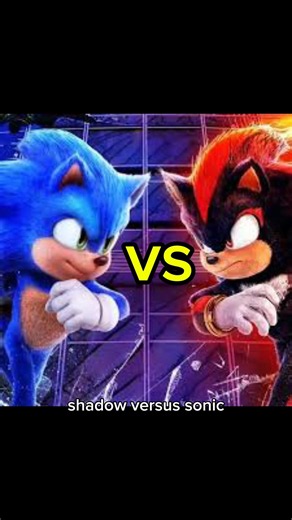 sonic vs shadow who will win #sonic #shadow #sonicthehedgehog