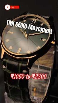 This ⚡₹1035/- watch⚡ looks 🔥hot & bold🔥, TMI Seiko Movement ticking inside