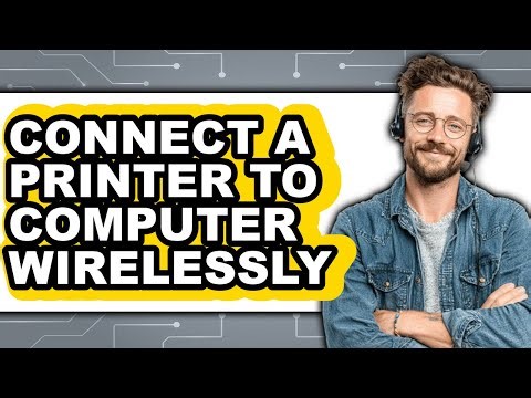 How to Connect a Printer to Computer Wirelessly (NEW 2025)