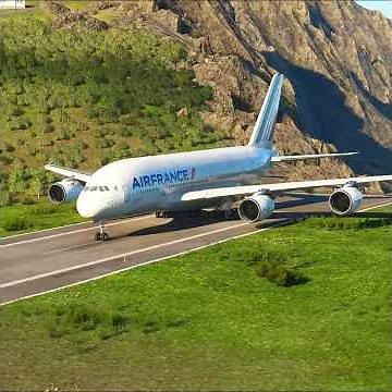 Impossible Takeoff | A380 Ready for Takeoff from Short Runway