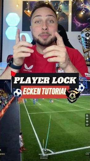PLAYER LOCK Ecken TUTORIAL ⛳⚽ #fc26 #eafc26 #ultimateteam #fifa #tipps #gamerbrother #tutorial #fyp