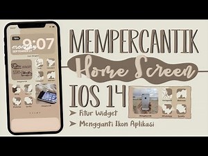 Mempercantik Homescreen iOS 14