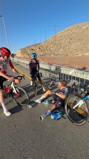 That was a crual climb. 😳🇦🇪 Big ride from Ilan Van Wilder 💪🏼