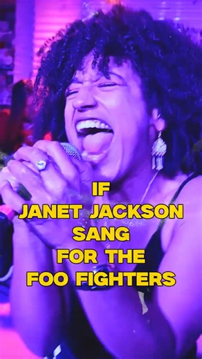 IF JANET JACKSON SANG FOR FOO FIGHTERS #janetjackson #foofighters #livemusic #rock #originalsong
