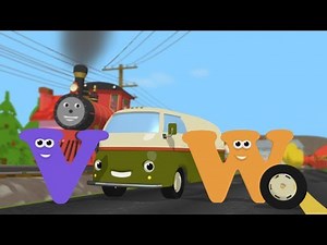 Help Shawn the Train Fix the Van's Wheel! (Learn about letters V and W)