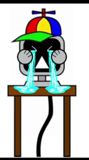 Mr. Fun Computer crying