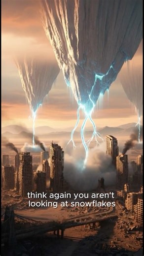 What If Clouds Turned Into SOLID ICE ? 😱 #WhatIf #ScienceFacts