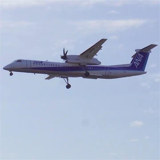 ANA Wings Bombardier DHC-8-400 ダッシュ8 #aviation #飛行機