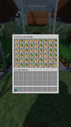 ¡Granja automática de cultivos en Minecraft Java! 🌾 Fácil y 100% eficiente #minecraft