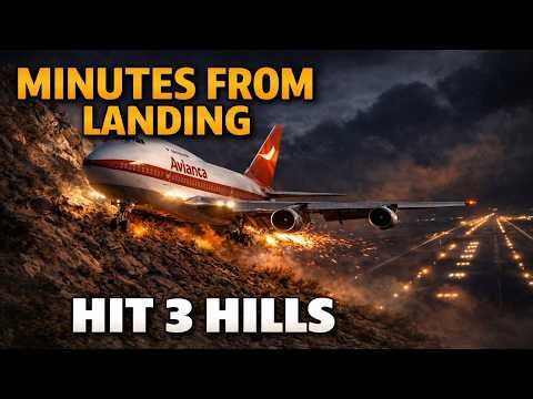Flight Hit Three Hills Minutes Before Landing | Avianca Flight 011