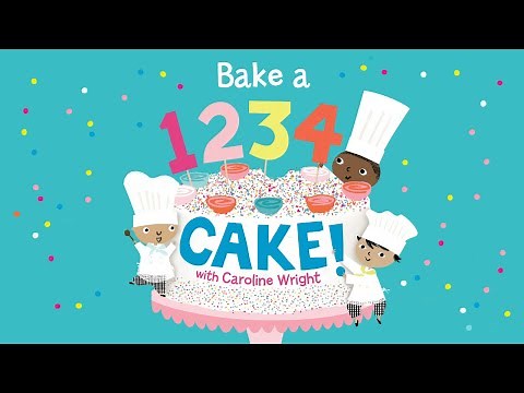 Bake a 1234 Cake with Caroline Wright 🍰 The EASIEST Cake Recipe for Little Bakers!