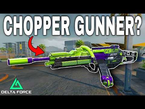 Playing with Chopper Gunner (M249)| Delta Force Mobile