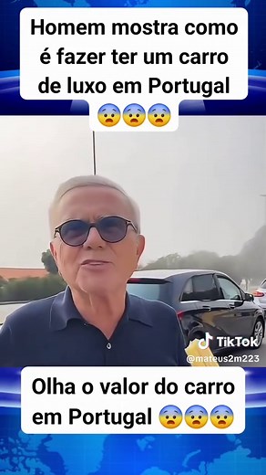 Preço de Carros de Luxo em Portugal