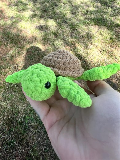 Crochet Turtle Plush - Etsy