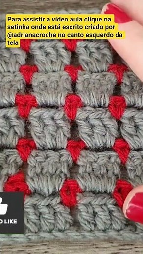 Perfect square stitch in crochet. The video tutorial is now available!