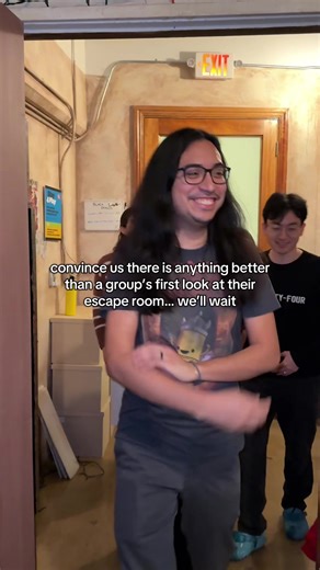 The shock on people’s faces when the see just how big the escapes rooms actually are 👀 #escaperoom #escaperoomla #bucketlisters #immersive