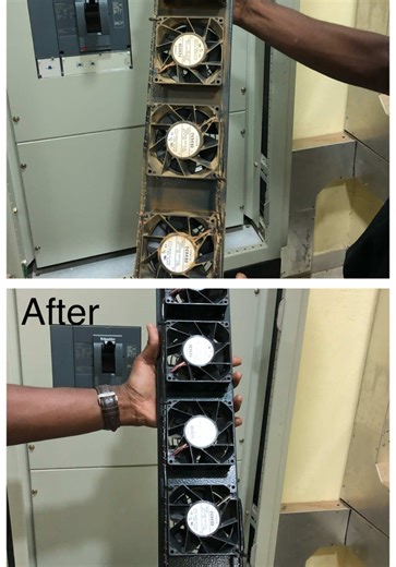 Inverter Cooling Fan Clean කරන එක හරිම වැදගත් ඒ වගේම එක හරියටම කරන්න අවශ්‍යයි..👊 #CleanSolar #solarmaps #pioneers_in_solar_power_system_management #pvsystemmanagement #fyp #trending #teamsolarmaps #professionalservice #srilanka