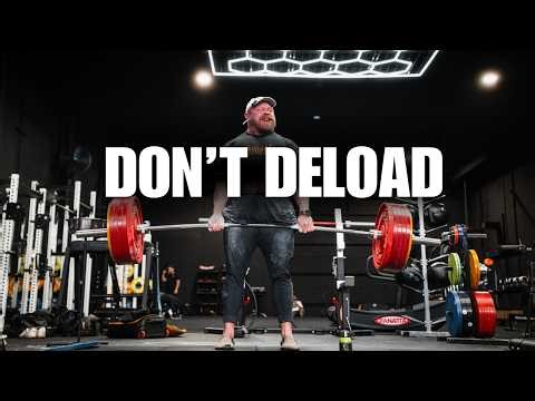 Why deloads are slowing your progress