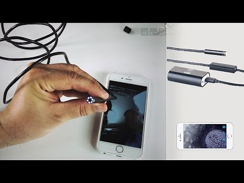 HD ENDOSCOPIC CAMERA - image on smartphone or tablet via WIFI - [PEARLTV.FR]
