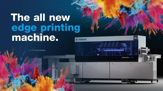 World premiere: EDGETEQ P-200 | Digital edge printing
