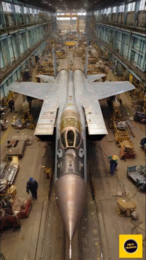 Faster Than a Bullet : 46,000 kg,Mach 3 Monster MiG-31 Assembly
